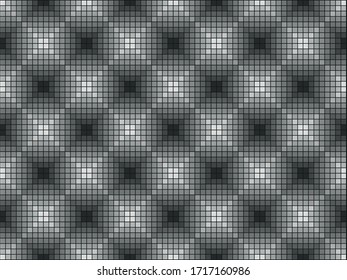 Panel of squares in different colors. Abstract background. Vector illustration.