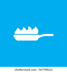 pan-fry icon. illustration isolated vector sign symbol
