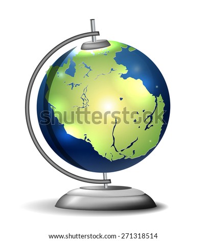 Pangaea school globe