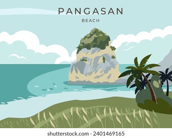 Playa Pangasan al este de Java Indonesia
