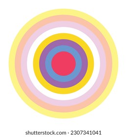Pangender Pride Flag. LGBTQ flag 