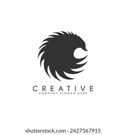 Pangolin Icon on White Background