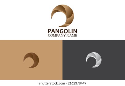 Logo von Pangolin, Logo von gefährdeten Tieren