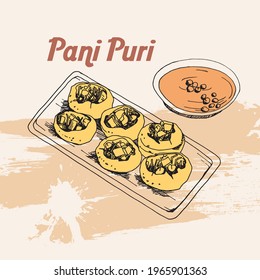 217 Pani Puri Stock Vectors, Images & Vector Art | Shutterstock