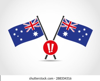 Panic Australia Emblem Icon