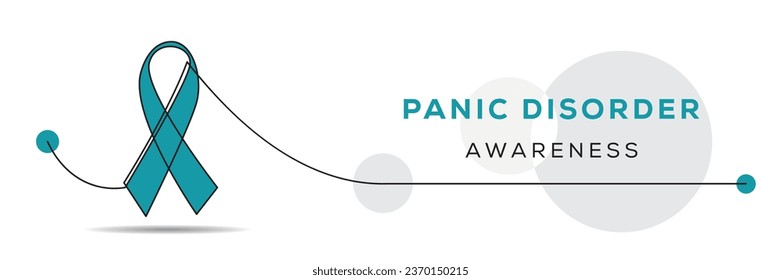 Panic Disorder awareness, banner design.