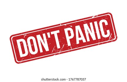 Don T Panic Images Stock Photos Vectors Shutterstock