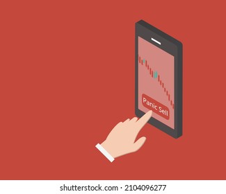 Panic selling is the sudden, widespread selling of a security based on fear rather than reasoned analysis causing its price to drop