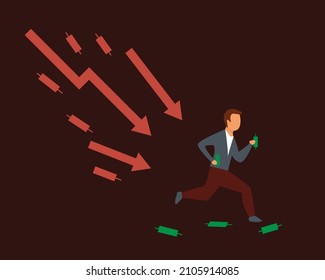 Panic selling is the sudden, widespread selling of a security based on fear rather than reasoned analysis causing its price to drop