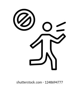 Panic vector icon