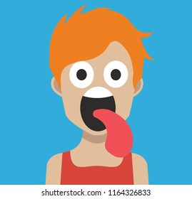 panicky avatar vector