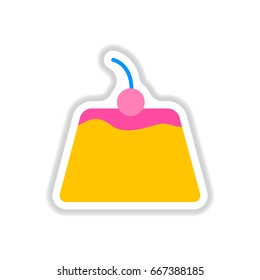 Panna Cotta sticker