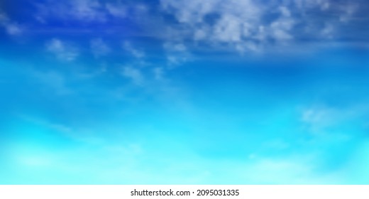 Panorama Clear blue sky and white cloud detail  with copy space. Sky Landscape Background.Summer heaven with colorful clearing sky. Vector illustration. beautiful nature.sky clouds background.