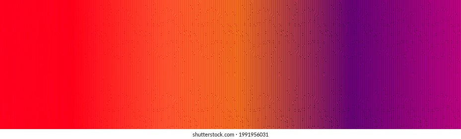 Panorama Fondo Tecnológico de Color Oscuro, Diseño de Concepto Digital y de Seguridad de alta tecnología, Espacio Libre para texto puesto,Ilustración vectorial.
