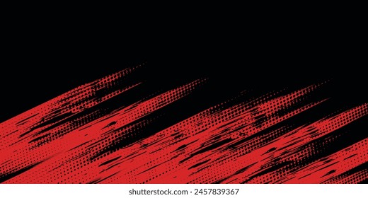 Panorama gris oscuro rojo pizarra de fondo o textura. Fondo de pizarra roja panorámica, grunge rojo sangre negra o fondo de horror. Textura de hormigón rugoso antiguo con dificultades