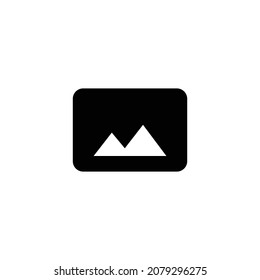 panorama Icon. Flat style design isolated on white background. Vector illustration