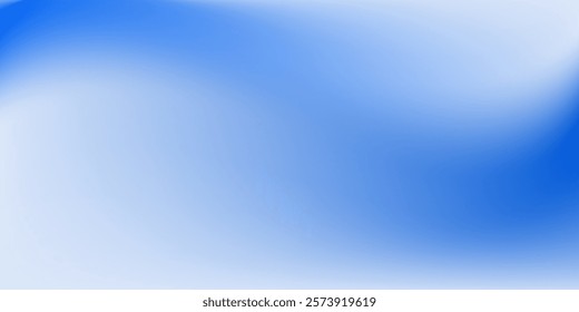 Panorama light blue gradient background  blue radial gradient effect wallpaper