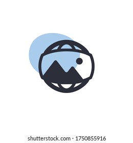 Panorama - Modern Icon (Pictogram)