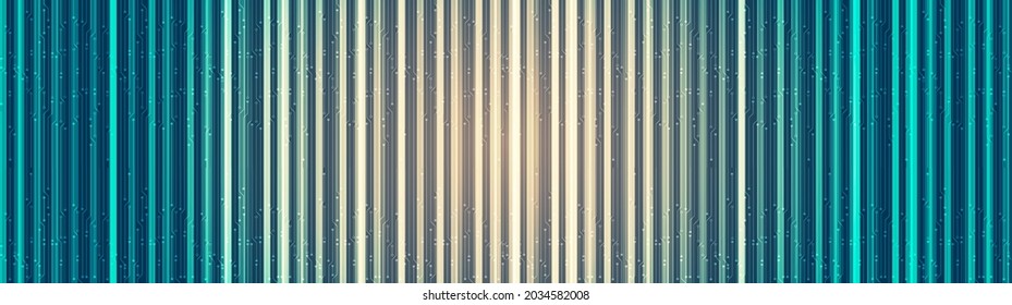 Panorama Soft Blue Technology Background,Hi-tech Concept design,Free Space For text in put,Vector illustration.