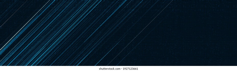 Panorama Speed Light Technology Background,Hi-tech Digital and sound wave Concept design,Free Space For text in put,Vector illustration.