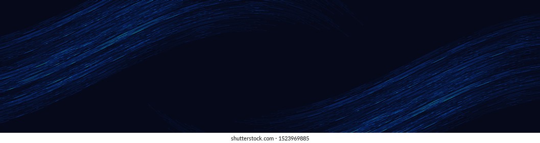 Panorama Speed Waving Circuit Microchip on Technology Background,Hi-tech and security Concept design,Free Space For text in put,Vector illustration.