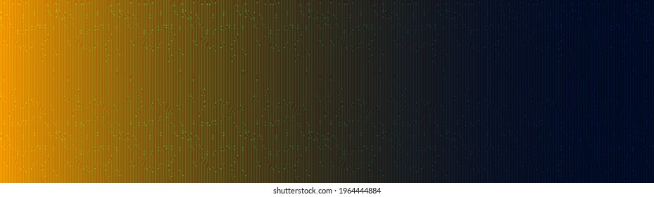 Panorama Technology Background,Hi-tech Digital and sound wave Concept design,Free Space For text in put,Vector illustration.