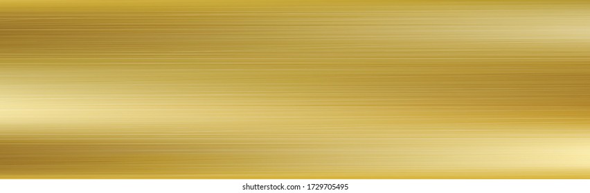 Panorama texture metal gold plating