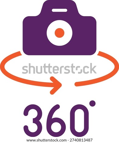 Panorama Vector Icon Design Illustration