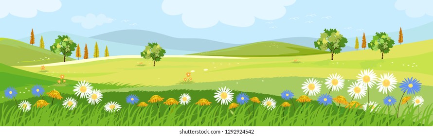 196,805 Flower meadow Stock Vectors, Images & Vector Art | Shutterstock