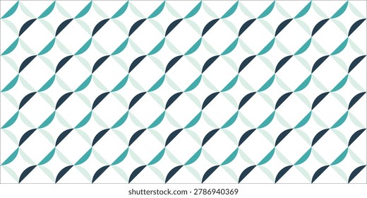 Panoramic abstract background of colorful circles, web template, Bauhaus style - Vector illustration