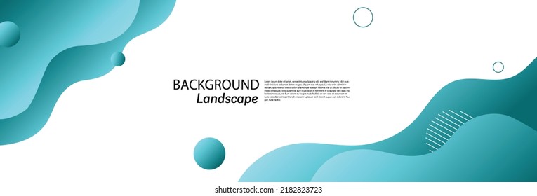 Panoramic abstract background with  cut out paper layers composition. fluid 3d in popup shape illustration for poster layout, banner, and copy space.