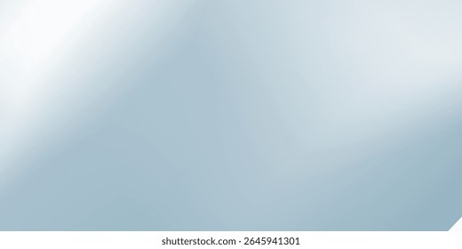 Panoramic abstract blue background art for product presentation with sunlight and blurred simple modern good nice