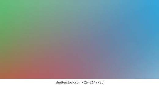 Panoramic abstract blue background illustration for product presentation with sunlight and blurred simple modern natural nice art
