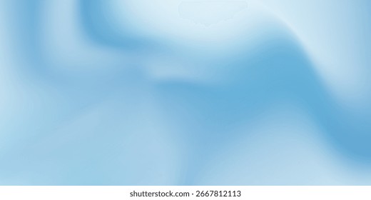 Ilustración de fondo azul abstracto panorámico para la presentación del producto Textura Arte simple futurista moderno Buen Vector de estudio marino moderno