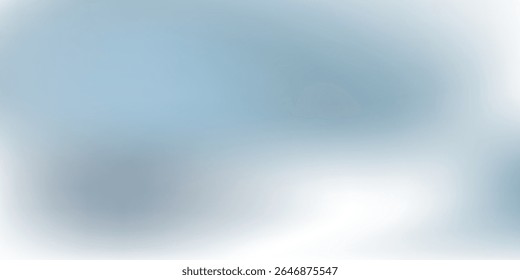 Malha de fundo azul abstrata panorâmica para apresentação do produto com luz solar e desfocado