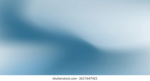Panoramic abstract blue background for product presentation with sunlight and blurred art good simple modern nice