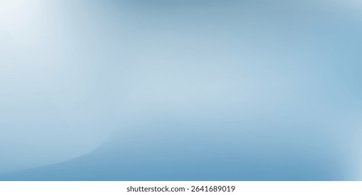 Panoramic abstract blue background for product presentation with sunlight modern nice good art vector