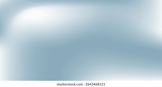 Panorama abstrakter blauer Hintergrund für Produktpräsentation mit Sonnenlicht und unscharfem Weiß modern