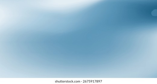 Fondo azul abstracto panorámico para la presentación del producto con el desenfoque de la luz del sol simple buen diseño futirista blanco brillante ola de belleza verano