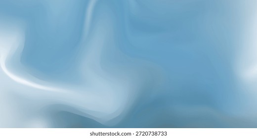 Fondo azul abstracto panorámico para la presentación del producto con la luz del sol y abstracto moderno borroso