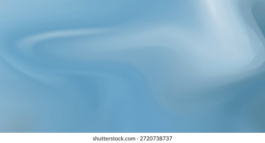 Fondo azul abstracto panorámico para la presentación del producto con la luz del sol y abstracto moderno borroso