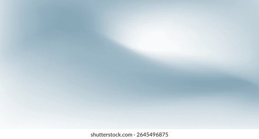 Panoramic abstract blue mesh background for product presentation with sunlight and blurred simple
