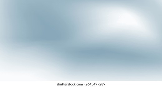 Fondo azul abstracto panorámico de la malla para la presentación del producto con la luz del sol y el bien simple borroso