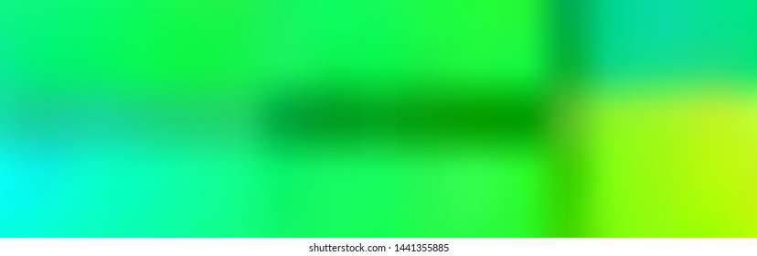 Panoramic abstract blurred gradient mesh background, horizontal view for a glass panels. Trendy modern abstract backdrop. Magic concept for your graphic design.