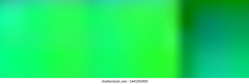 Panoramic abstract blurred gradient mesh background, horizontal view for a glass panels. Trendy modern abstract backdrop. Magic concept for your graphic design.