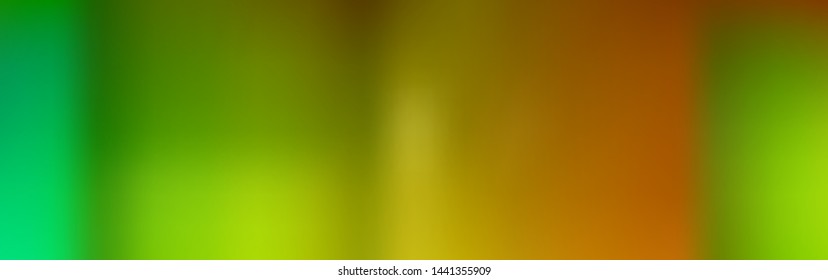 Panoramic abstract blurred gradient mesh background, horizontal view for a glass panels. Trendy modern abstract backdrop. Magic concept for your graphic design.