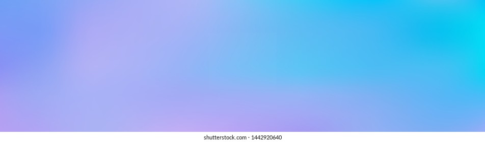 Panoramic abstract blurred gradient mesh background. Horizontal view for a glass panels - skinali. Trendy modern abstract backdrop. Magic concept for your graphic design.