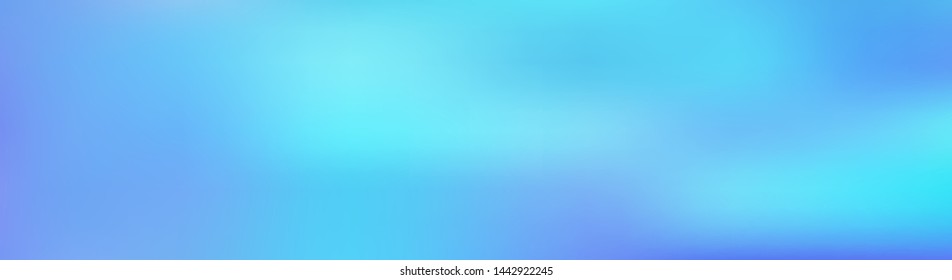 Panoramic abstract blurred gradient mesh background. Horizontal view for a glass panels - skinali. Trendy modern abstract backdrop. Magic concept for your graphic design.