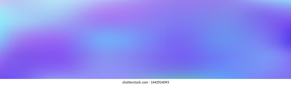 Panoramic abstract blurred gradient mesh background. Horizontal view for a glass panels - skinali. Trendy modern abstract backdrop. Magic concept for your graphic design.