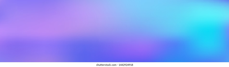 Panoramic Abstract Blurred Gradient Mesh Background Stock Vector ...